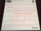 Arthur Grumiaux Bach Sonatas & Partitas 3LP Philips HI-FI Stereo 835 198/200 AY