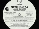 Gza - Liquid Swords Instrumental Version 2xLP - Geffen PROMO