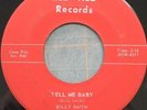 ORIG RARE ROCKABILLY 45 BILLY SMITH Tell Me Baby/Baby Please Come Home RED HED