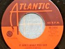JIMMY HUGHES It Ain't What You Got/Uncle Sam ATLANTIC R&B Soul 45