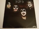 KISS VINYL LP SELF TITLED DEBUT UK 1977 REISSUE TRANSLUCENT RED VINYL CAL 2006