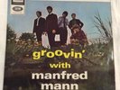 Manfred Mann Groovin With Manfred Mann 4 Track EP 45rpm Vinyl U.K. Mono 1964 VG+