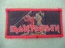 VERY RARE ORIGINAL IRON MAIDEN RUN TO THE HILLS EMBROIDERD PATCH BADGE