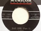 RARE 'BAD GIRL PTS 1&2' LEE MOSES MUSICOR 7