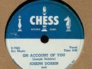 sun sam phillips recorded CHESS 1547 JOSEPH DOBBIN FOUR CRUISERS 78 BEALE ST.