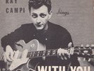 original Ray Campi Domino 45 Picture insert Rockabilly Screamin Mimi 1958