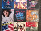 9 LP RECORDS - BRITISH GOLD,NAZARETH,MOTORHEAD,MONGOLIANS,EDGAR WINTER,CARPENTER