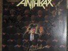 ANTHRAX-LP-12-Inch Vinyl-Among The Living Promo-AUTOGRAPHED