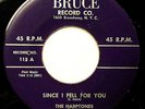 The HARPTONES 45 Since I Fell For You / Oobidee Oobidee Oo 1954 Doo Wop WS1447