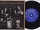 ROLLING STONES..got LIVE if you want it E.P.EXCELLENT 1965 DECCA CLASSIC ROCK 7