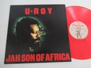 U-ROY/JAH SON OF AFRICA  LP 1978 UK VIRGIN FRONT LINE FL 1023 RED DISC