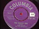 Jimmy Miller & The Barbecues:   Free Wheelin Baby   1957    EX+    7