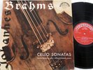 ANDRÉ NAVARRA:Brahms:Cello Sonatas:Supraphon SUA ST 50375:Orig Red/Silver:NM