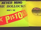 Sex Pistols ?– Never Mind The Bollocks RARE YELLOW VINYL re LP virgin
