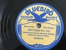 DIRTY DOG Jimmie Revard Oklahoma Playboys BLUEBIRD 40's JUKEBOX 78 rpm  record