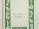PRETORIA LP - IDIL BIRET 1st recording SCHUMANN & BRAHMS EX++