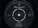 NORTHERN SOUL 45 - FRED HUGHES - BABY BOY / JOHNNY JONES - PURPLE HAZE BRUNSWICK