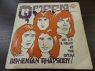 QUEEN - BOHEMIAN RHAPSODY - RARE PORTUGAL 7/45  EMI 8E 006-97 140 G