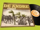 DE ANDRE LP RIMINI ORIGINALE 1978 EX+ ORANGE LABEL COP APRIBILE E LIBRETTO