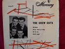THE CREWCUTS - PRESENTING THE CREW CUTS -RARE 1956 EP -MERCURY MEP 9002 -Ex
