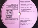 Atomic Rooster LP Made in England UK Dawn 1ST PRESS Translucent red VINYL ONLY