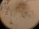 Type O Negative Fully Signed Stage Used Drumskin October Rust Tour Peter Steele