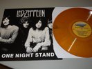 RARE LED ZEPPELIN LIVE LP ONE NIGHT STAND GOLD VINYL 6/27/69 BBC ROCK HOUR