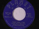 CASTALEERS: That's Why I Cry / My Baby's All Right 45 Vocal Groups