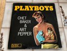 CHET BAKER-ART PEPPER SEXTET Playboys LP BLACK LABEL WORLD PACIFIC RECORDS