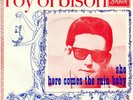 Rare   ROY ORBISON Holland 45 single : She/Here comes the rain baby
