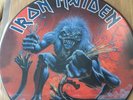 IRON MAIDEN - A REAL LIVE ONE.  PICTURE DISC LP RECORD. UNPLAYED PROMO.