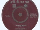 PRINCE BUSTER & HAZEL - WORLD PEACE / THE LION ROARS         7