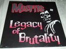MISFITS Legacy of Brutality PLAN9 PL9-06 LP NEAR MINT  KILLER