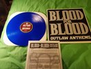 Blood For Blood - Outlaw Anthems - Blue Wax - #0427 - 1st Press