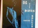 Miles Davis w.Rollins Dig SIGNED by Miles Prestige N.Y.yellow DG RVG