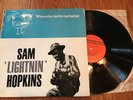 VG+ Sam 'Lightnin' Hopkins The Rooster Crowed In England 1959 Rare Imp. Blues