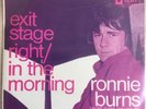 Ronnie Burns Exit Stage Right 1968 Oz Spin EP EX-11319 Mono 7” 45 VG