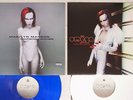 MAR1LYN MAN5ON MECHANICAL ANIMALS NOTHING INT2-90273-1 US WHITE,BLUE VINYL 2LP
