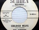 THE SUDDENS doowop Mint minus SUDDEN 45 orig. CHILDISH WAYS b/w CHINA LOVE kz115