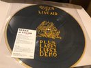 Queen At Live Aid Very Rare Larry Lurex Picture Disc Lp 300 Only Rare