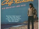 CLIFF RICHARD His Greatest Love-Hits LP VINYL German K-Tel 16 Track (Tg1365)