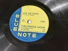 Jazz 78 rpm - Thelonious Monk / Milt Jackson - Ask Me Now - Blue Note (1591) VG+