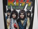 Back patch dossard aufnäher KISS Heaven's On Fire Tour VINTAGE