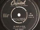 *LISTEN * GENE VINCENT Be-Bop-A-Lula / Say Mama CAPITOL REISSUE 7” SUPERB