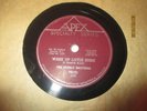 THE EVERLY BROTHERS WAKE UP LITTLE SUSIE  APEX    78 RPM NM
