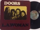 THE DOORS - LA WOMAN - ORIGINAL US ELEKTRA LP WINDOW COVER die-cut inner l.a.