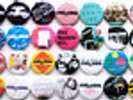 The Cure 1978-1983 Badge Set - 28 Quality Pin / Button Badges (Robert Smith)