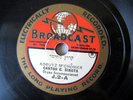 Gershon Sirota, cantor, Broadcast 8-inch 78 J.2, Hebrew chazan 1874-1943