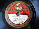 Gershon Sirota, cantor, Broadcast 8-inch 78 J.4, Hebrew chazan 1874-1943