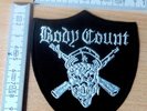 BODY COUNT RARE WOVEN SHIELD PATCH ICE-T LIMP BIZKIT KID ROCK SLAYER METALLICA